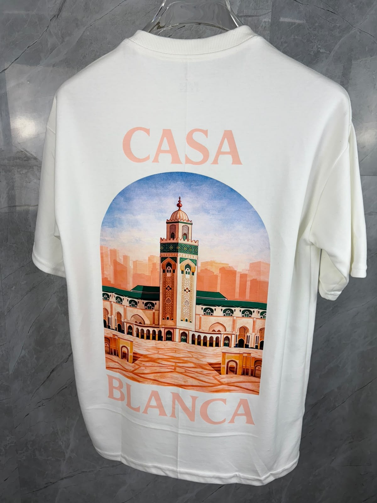 Casablanca Mosque Off-white — Algodão pesado