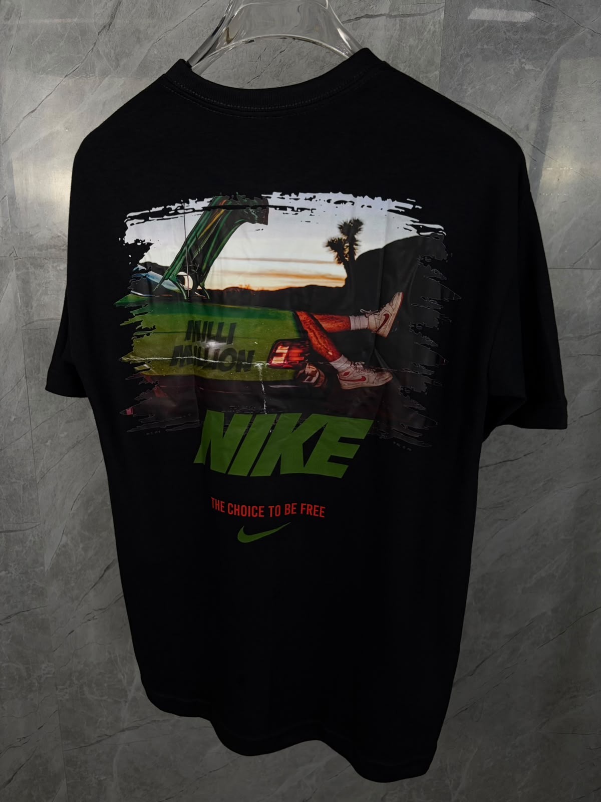 Camiseta Nike The Choice — Preta · estampa full