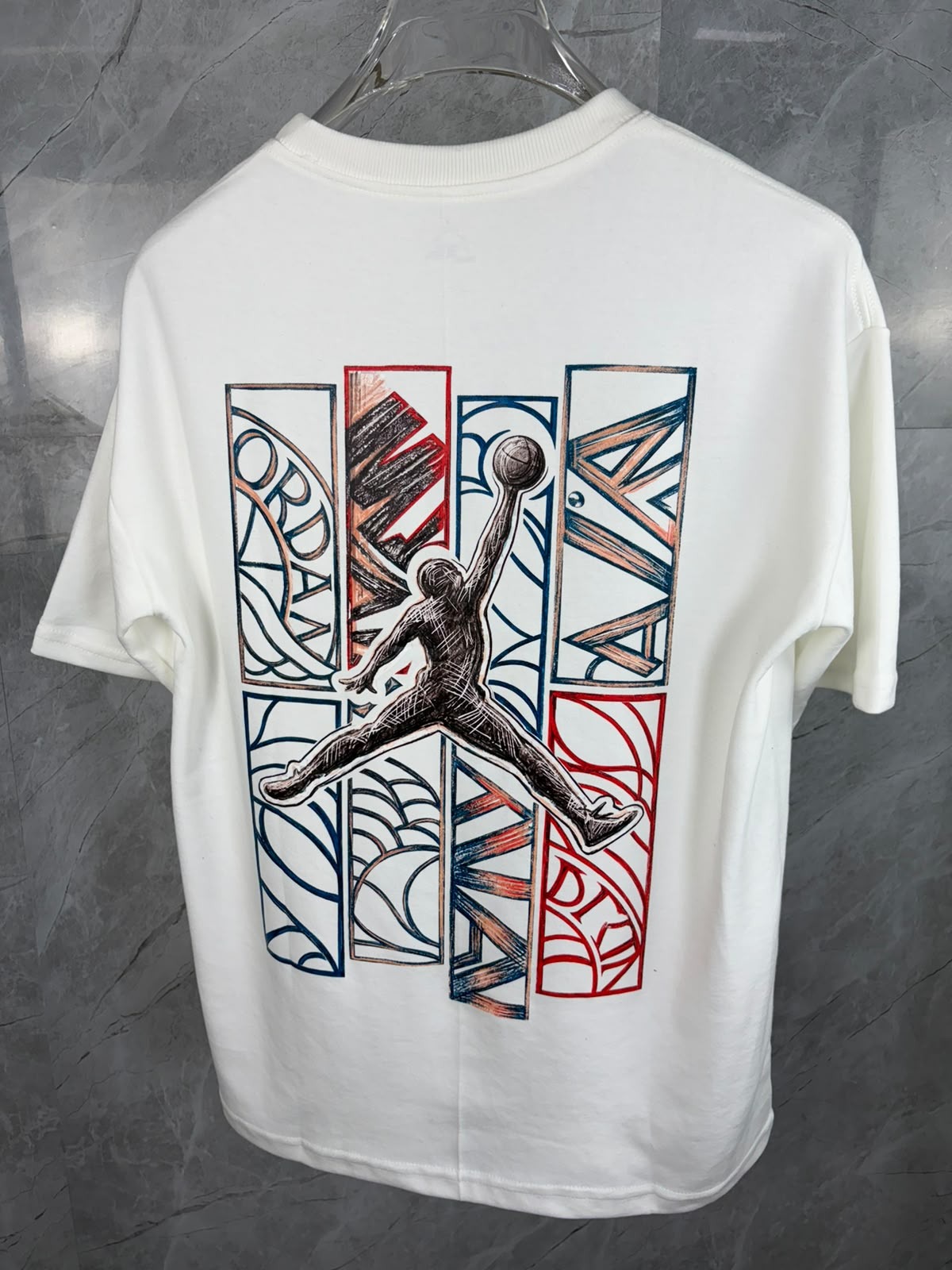 Jordan Sketch Off-white — Jumpman art